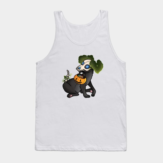 Pumpkin Pup Tank Top by candice-allen-art